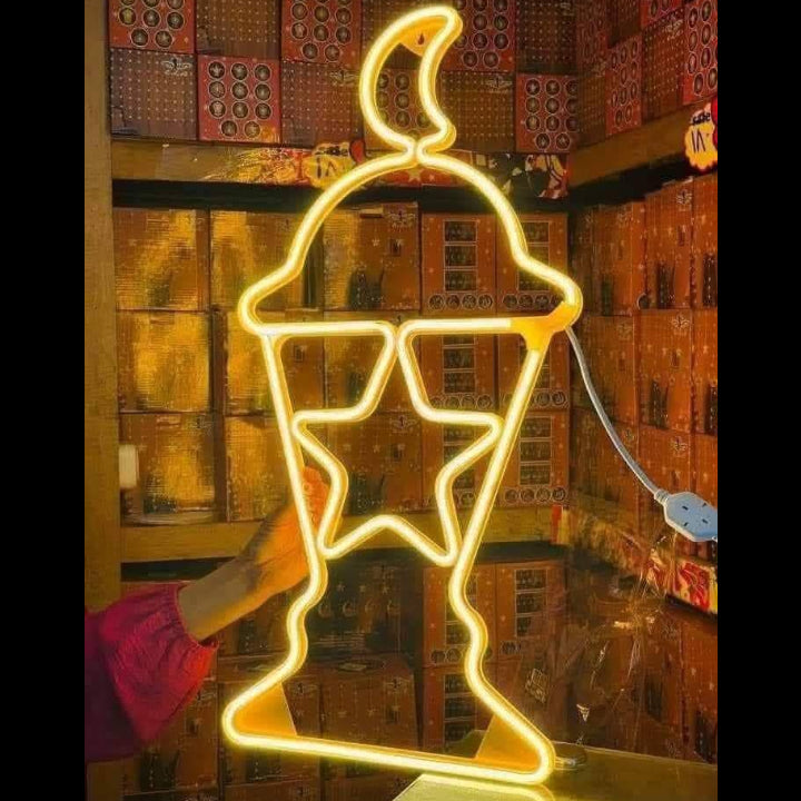 فانوس رمضان ليد مقاس 70 سم