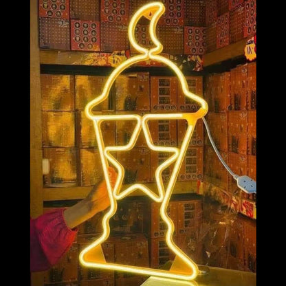فانوس رمضان ليد مقاس 70 سم